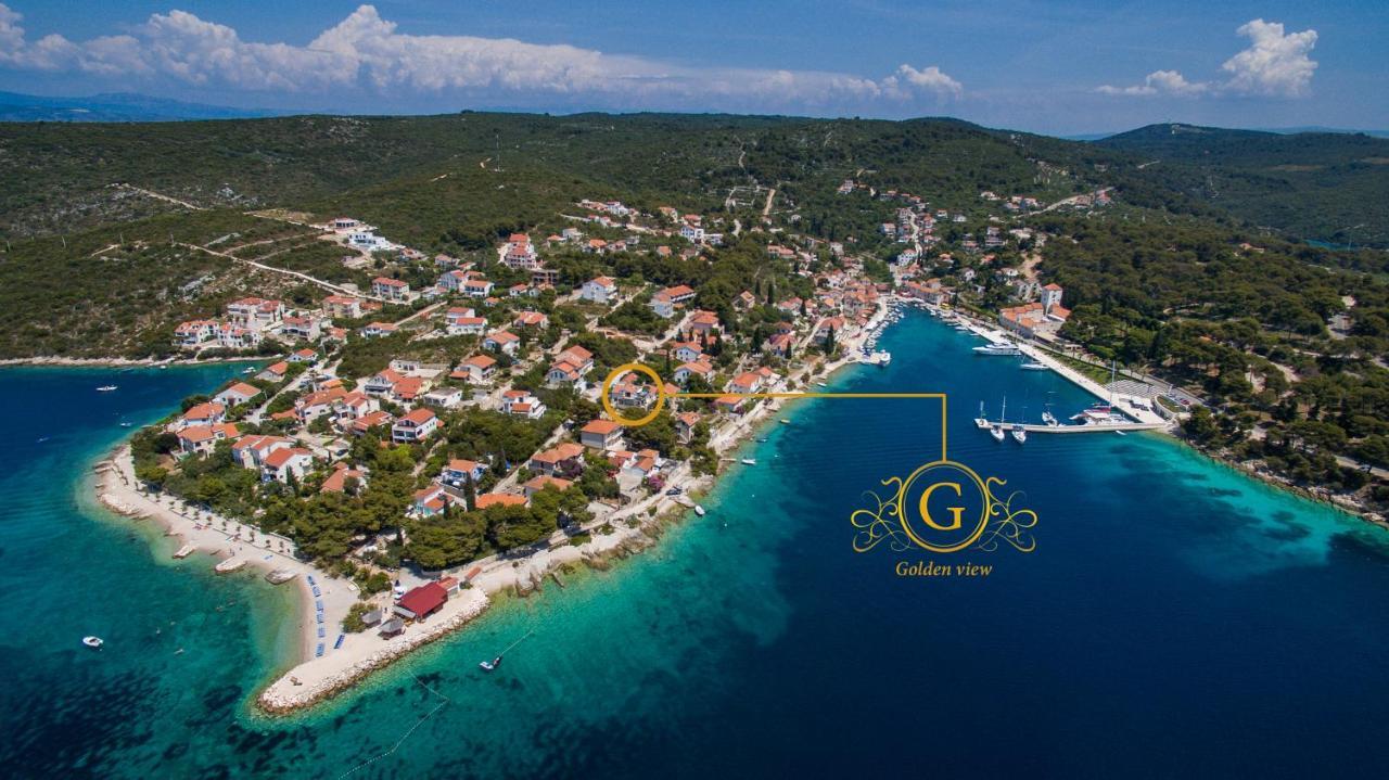 Golden View Luxury Apartment Maslinica Zewnętrze zdjęcie